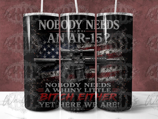 Whinny - 20oz Sublimation Wrap Design - Digital Download