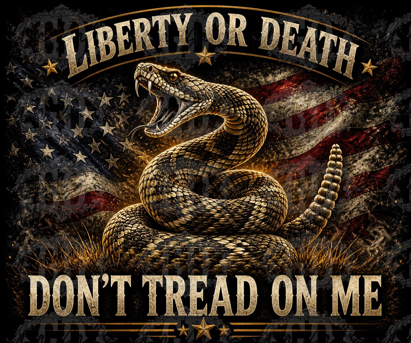 Gadsden flag - 20oz Sublimation Tumbler Design